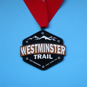 Марафонские металлические медали полумарафона медаль