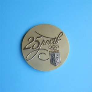 Создайте свой собственный пустой Zinc Alloy 3D Gold Award Custom Metal Sport Medal