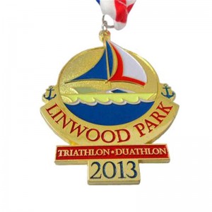 Пользовательский дизайн вашей собственной медаль спорт вырезал золотые медали плавание медаль за бег