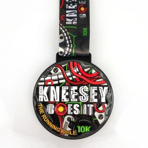 Главный фабрика наградных наград с логотипом с лентой с лентой Blank Gold Silverze Bronze Honor Cycling Running Math Metal Sport Medals